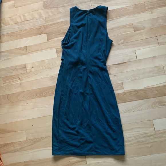 Teal dress mid-length x small - Picture 2 of 3
